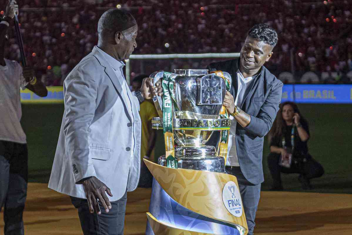 Flamengo X Corinthians Mosaico E Luzes Na Final Da Copa Do Brasil