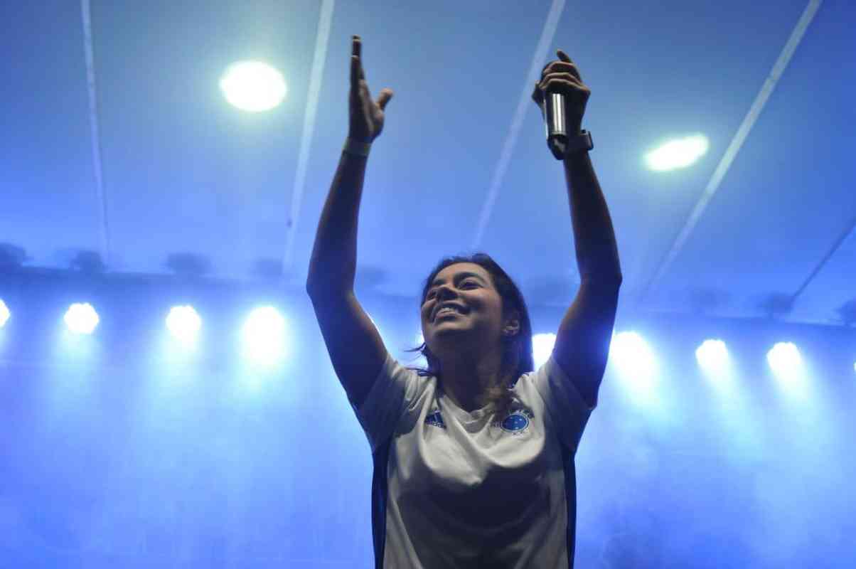 Caravana do Cruzeiro em Conselheiro Lafaiete presença de Ronaldo