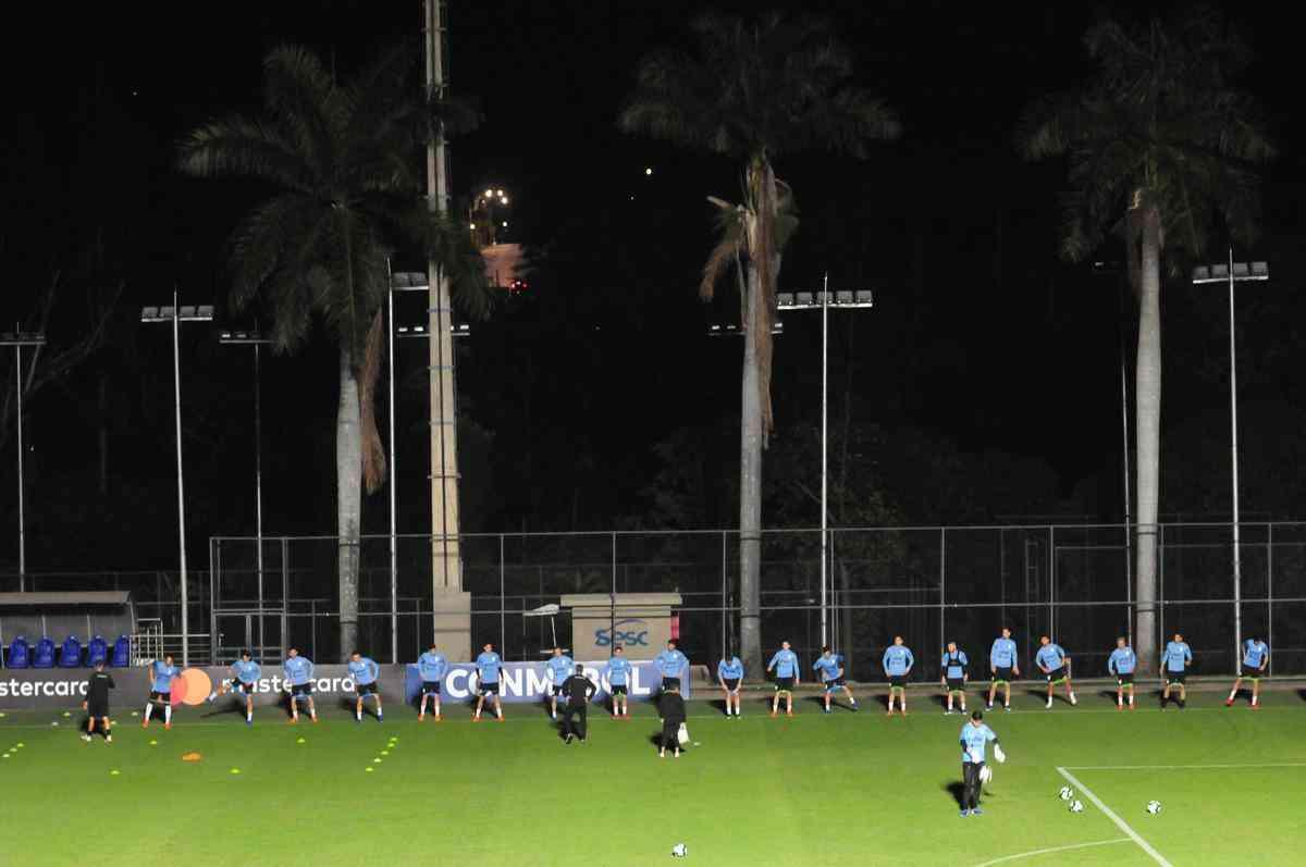 Fotos Do Primeiro Treino Da Sele O Uruguaia Em Bh Superesportes