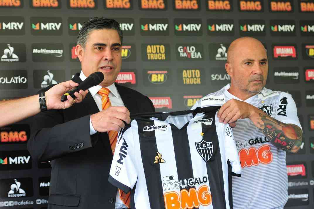 Jorge Sampaoli Apresentado Como Novo T Cnico Do Atl Tico Superesportes