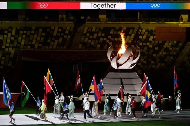 Fotos da Cerim�nia de Encerramento dos Jogos Ol�mpicos de T�quio