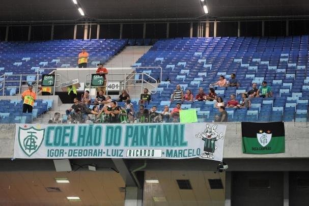 América e Cuiabá se enfrentaram na Arena Pantanal, pela Série B