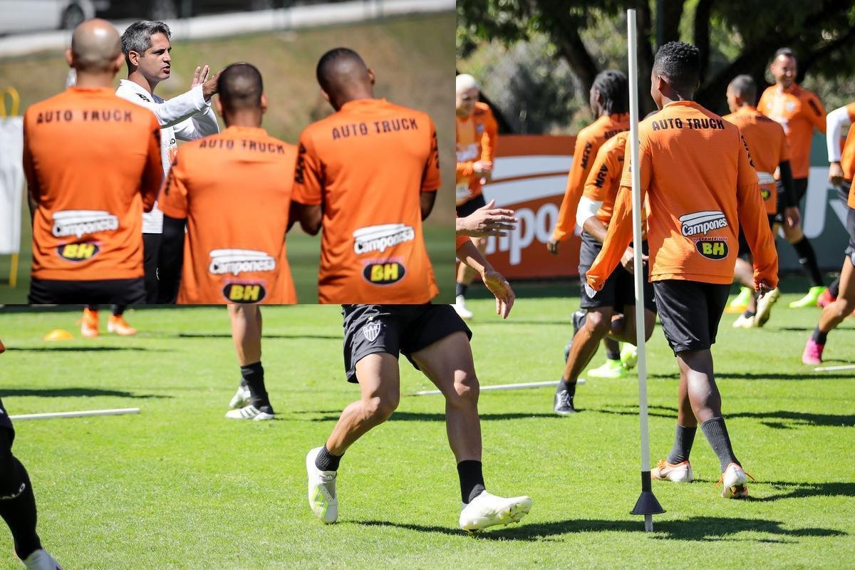 Atltico fez, nesta sexta, ltimo treino antes do duelo na Arena da Baixada