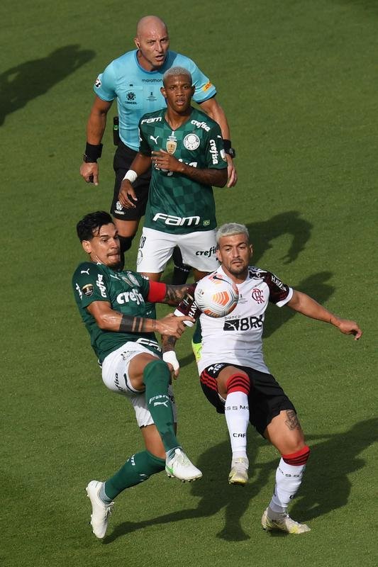 Fotos da final da Libertadores entre Palmeiras e Flamengo