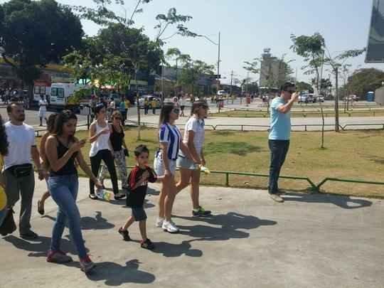 Torcedores de diferentes clubes marcam presença no Mineirão na Rio'16