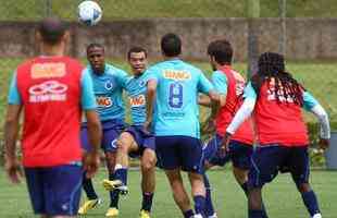Cruzeiro encerrou preparao para enfrentar o Villa Nova