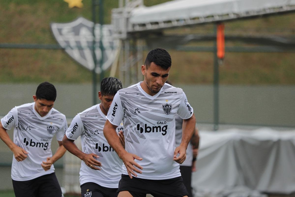 Fotos do treinamento do Atltico nesta sexta-feira, o penltimo antes do jogo contra o Internacional