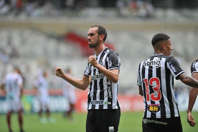 Fotos do jogo entre Atltico e Patrocinense, pelo Campeonato Mineiro