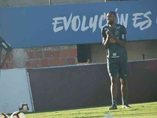 Fotos do treino do Atltico no Paraguai