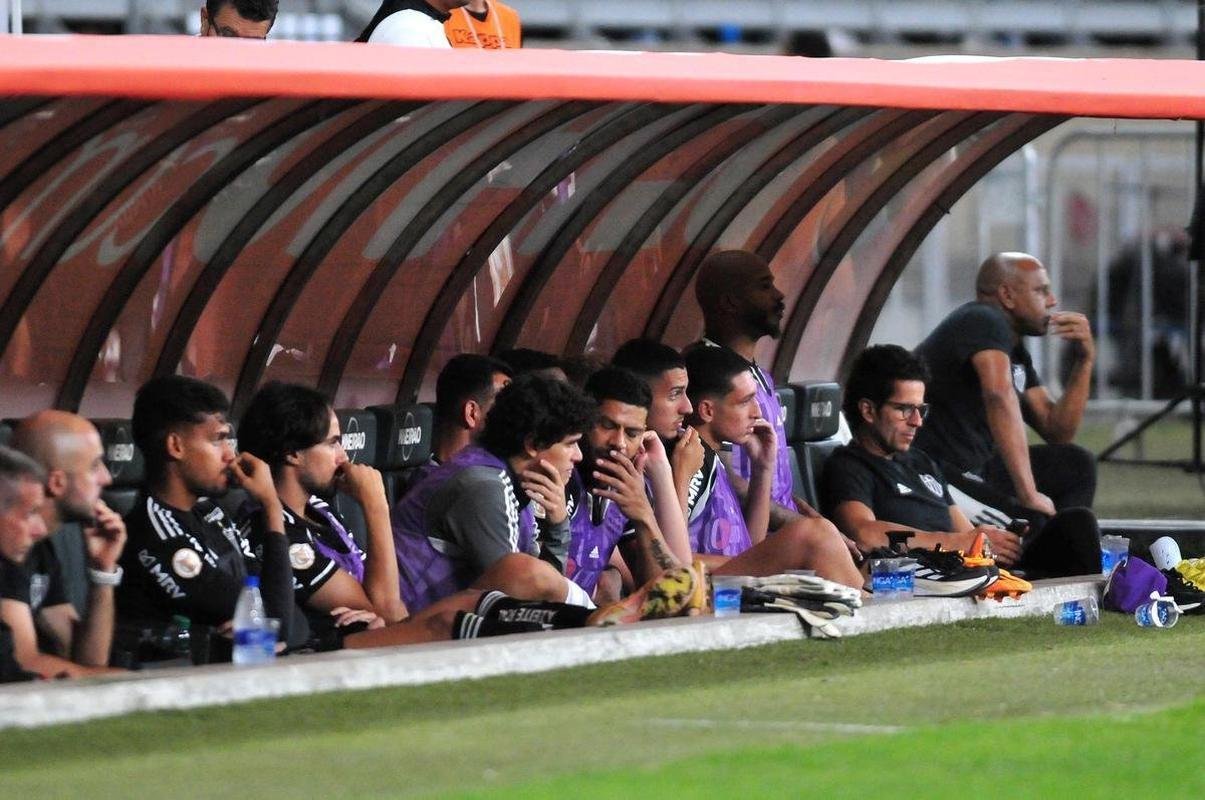 Fotos do jogo entre Atltico-MG e Internacional
