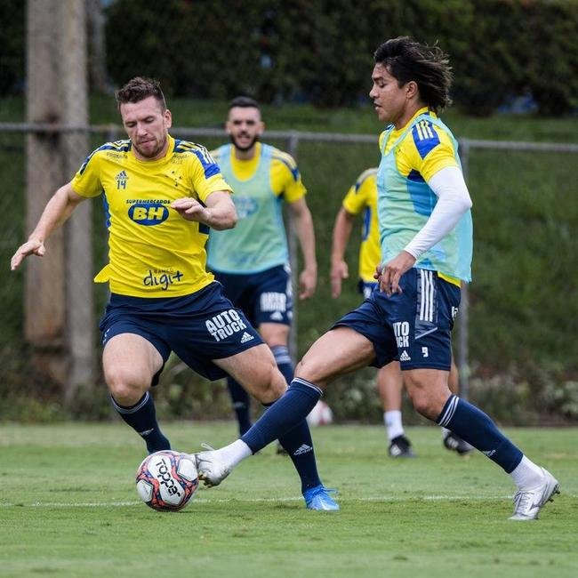Fotos do treino do Cruzeiro deste domingo (31/10) na Toca II