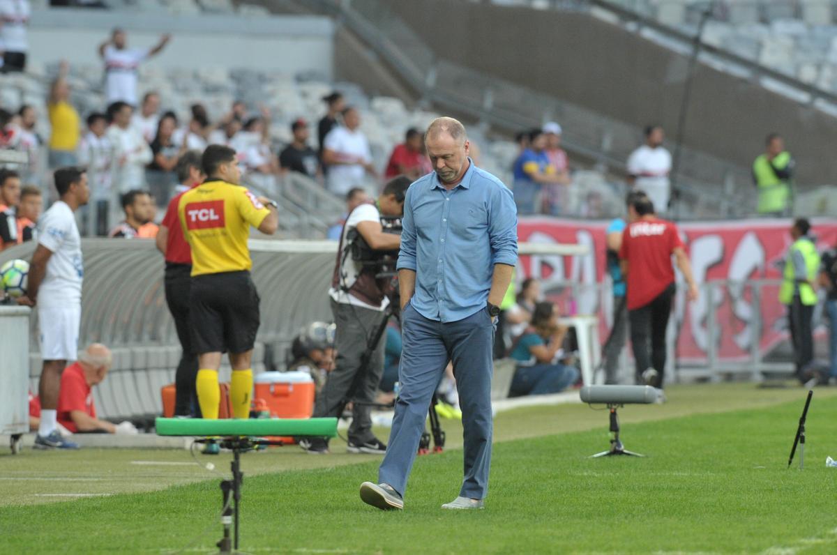 Fotos do jogo entre Cruzeiro e So Paulo