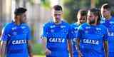 Fotos do treino do Cruzeiro desta sexta-feira (30/6), na Toca da Raposa II (Alexandre Guzanshe/EM D.A Press)