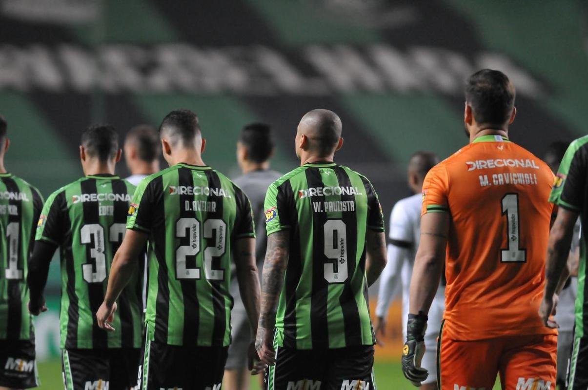 Fotos da vit�ria do Am�rica sobre o Botafogo, por 3 a 0, no Independ�ncia, em Belo Horizonte, pelas oitavas de final da Copa do Brasil. Wellington Paulista, Danilo Avelar e Al� marcaram os gols da vit�ria do Coelho no Horto