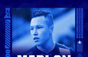 Cruzeiro anunciou o lateral Marlon