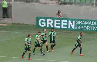 Amrica e Democrata-GV se enfrentaram, no Independncia, pela 9 rodada do Campeonato Mineiro