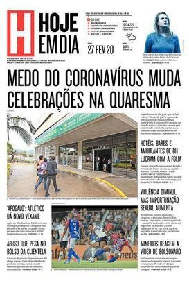 Capas de alguns jornais de Minas Gerais e do Aqui PE relatam os dois lados da partida histórica