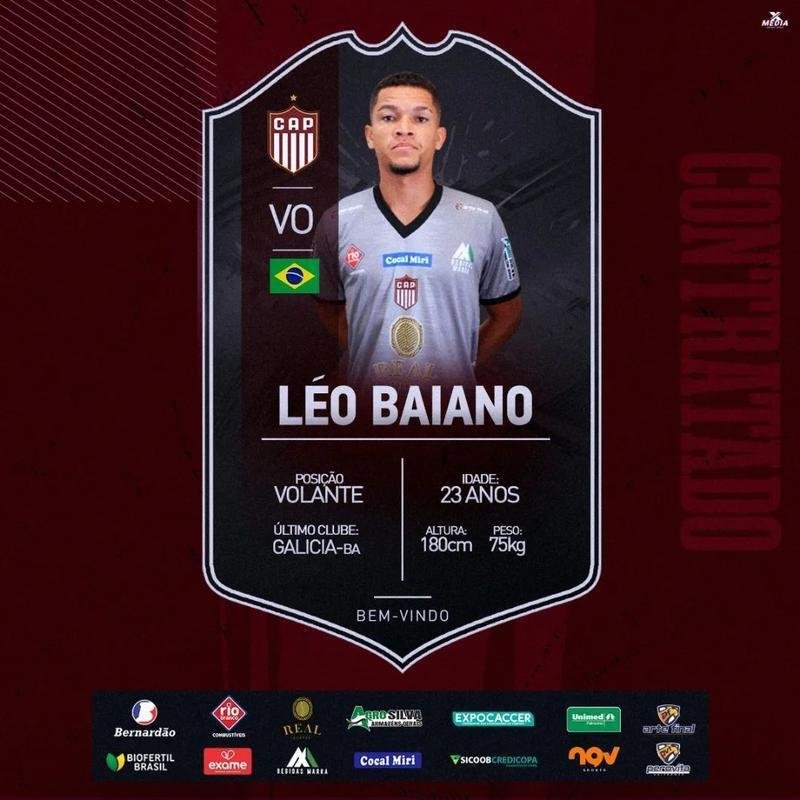 Com estes atletas, o Patrocinense disputar o Mineiro de 2023