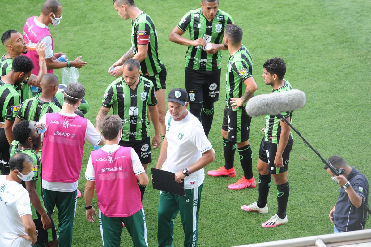 Fotos do jogo entre Amrica e Figueirense, pela Srie B