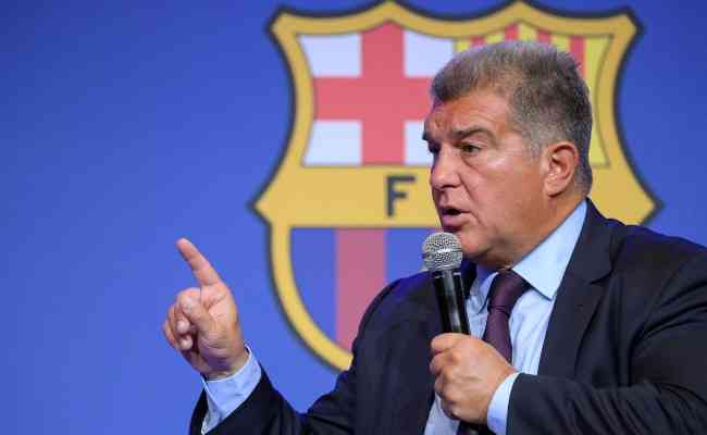 Joan Laporta, presidente do Barcelona, garantiu que o clube catalo no cometeu nenhum crime no 