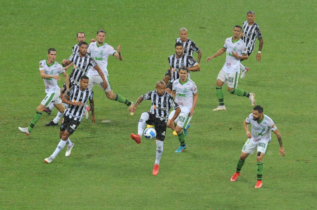 Fotos do clssico entre Atltico e Amrica, no Mineiro, pelo Grupo D da Copa Libertadores 2022