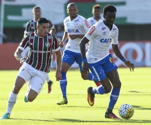 Imagens da partida entre Fluminense e Cruzeiro