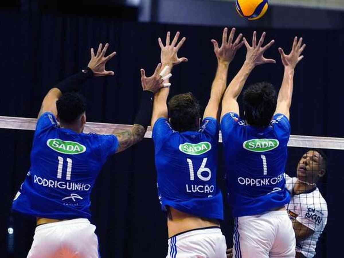 Sada Cruzeiro vence São José no tie-break e fica a uma vitória da final