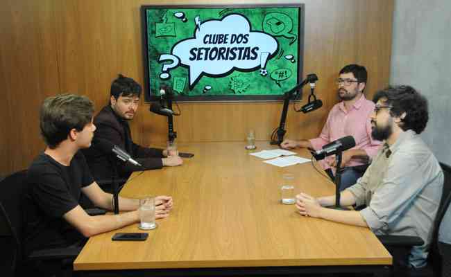Estreia do podcast Clube dos Setoristas, com Bruno Furtado, Tiago Mattar, João Vitor Marques e Cadu Doné