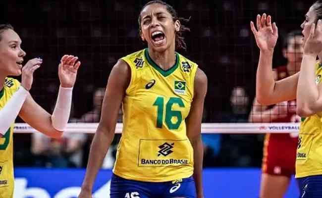 A oposta Kisy, atleta do Minas, é um dos destaques da nova geração do Brasil