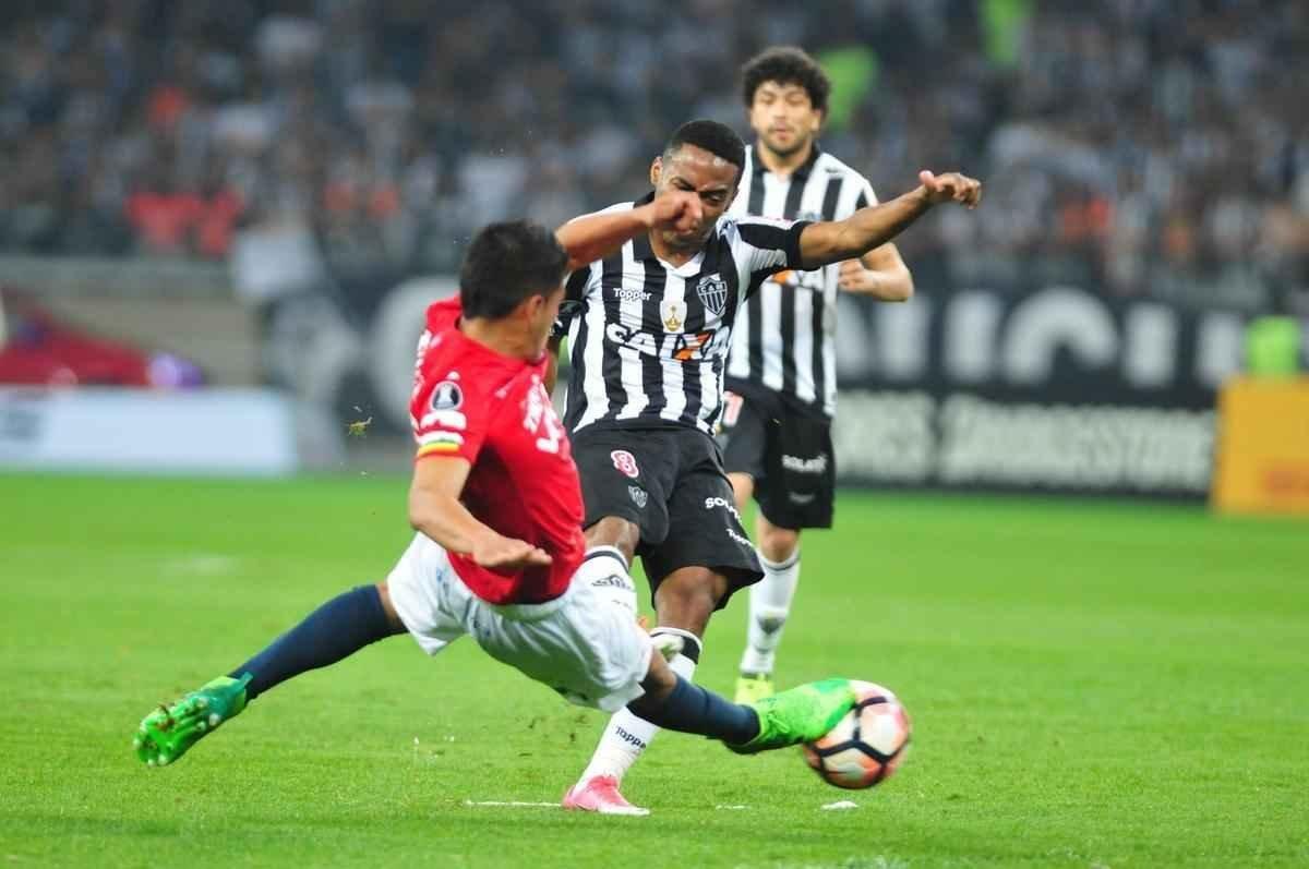 Atltico e Jorge Wilstermann se enfrentaram, no Mineiro, pelas oitavas de final da Libertadores