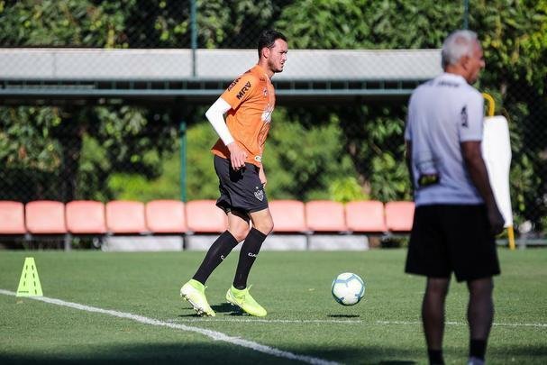 Fotos do último treino do Atlético antes do jogo com o Grêmio