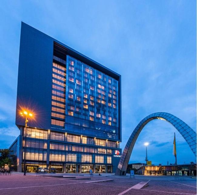 Fotos do Hilton Bogota Corferias, hotel que receber a delegao do Atltico na Colmbia para o compromisso pela Copa Libertadores, diante do Millonarios.