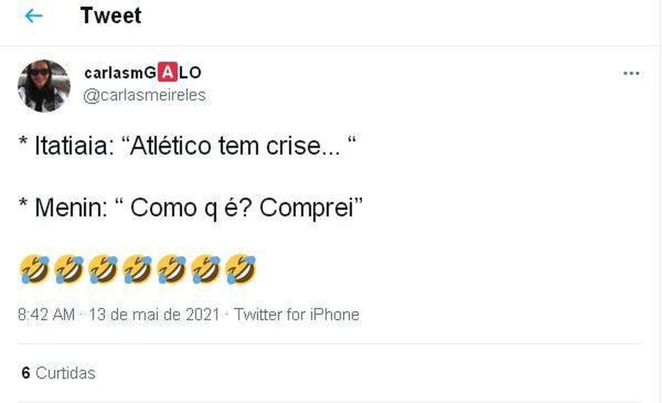 Atleticanos 'aprovaram' a compra da Itatiaia por Rubens Menin