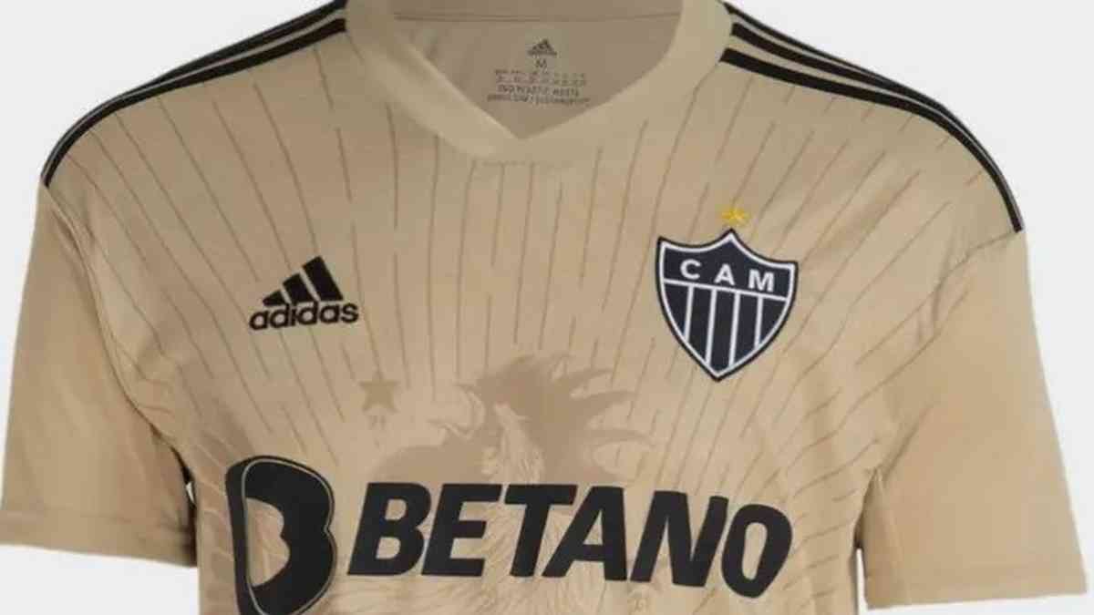 Camisa Infantil adidas Atlético Mineiro 2023 - Jogo 2