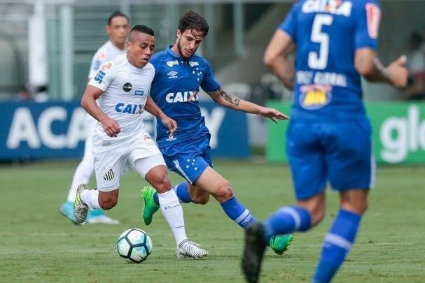 Cruzeiro venceu o Santos por 1 a 0, neste domingo, em partida vlida pela terceira rodada do Brasileiro