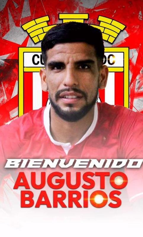 Curic Unido (Chile) contratou o zagueiro Augusto Barrios