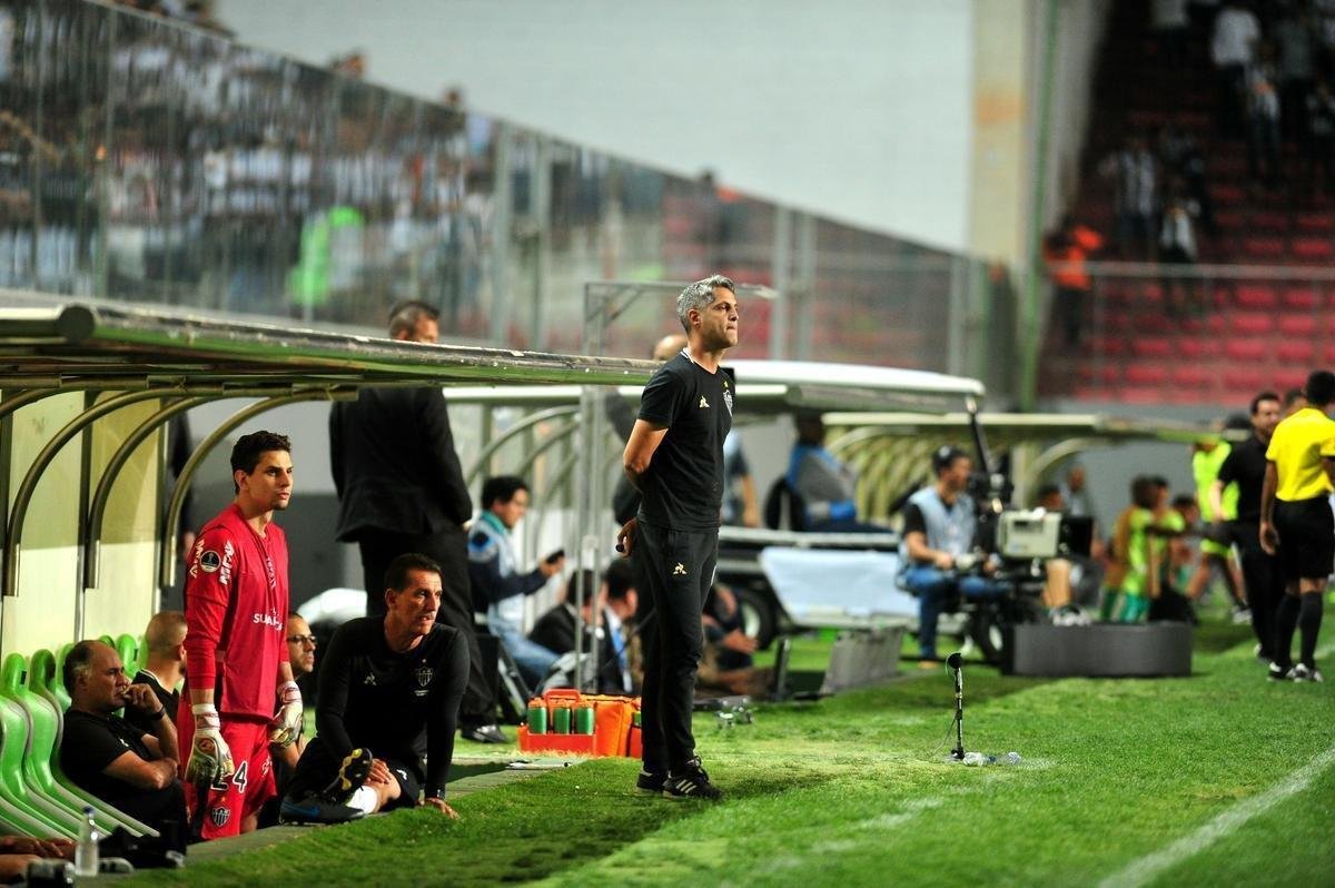 Fotos do primeiro tempo do jogo entre Atltico e La Equidad, no Independncia, pelas quartas de final da Copa Sul-Americana