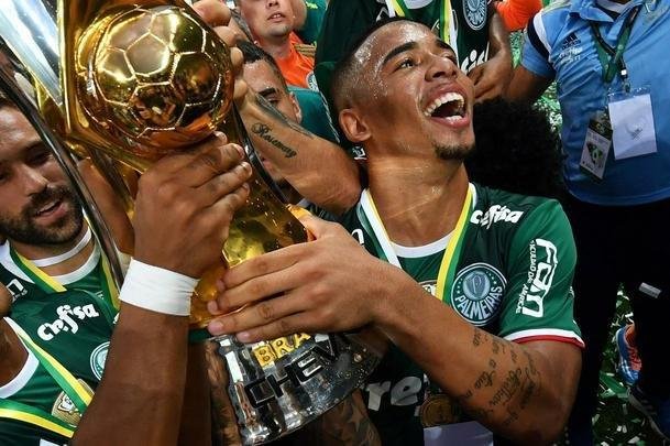Palmeiras vence Chapecoense no Allianz Parque e conquista nono ttulo brasileiro. Dudu ergueu a taa