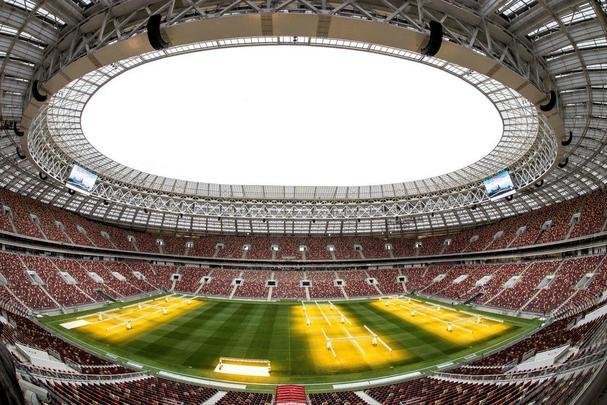 Luzhniki receberá quatro jogos da primeira fase, um duelo das oitavas, uma semifinal e a decisão
