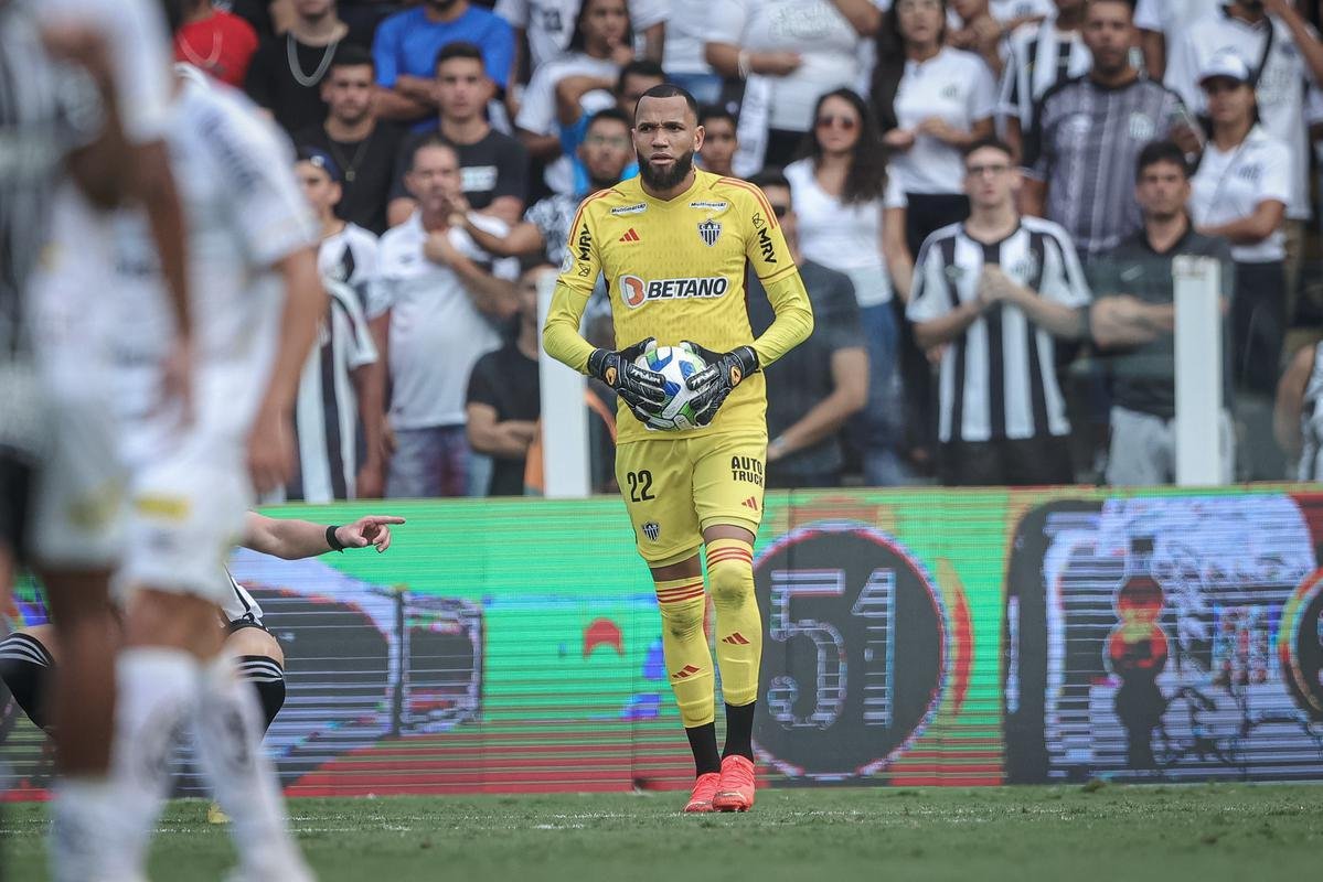 Santos e Atltico se enfrentaram na tarde deste domingo (23/4), na Vila Belmiro, pela segunda rodada da Srie A do Campeonato Brasileiro.