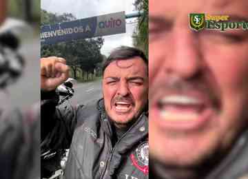 Viagem de torcedor que foi até o Equador de moto durou quase 20 dias