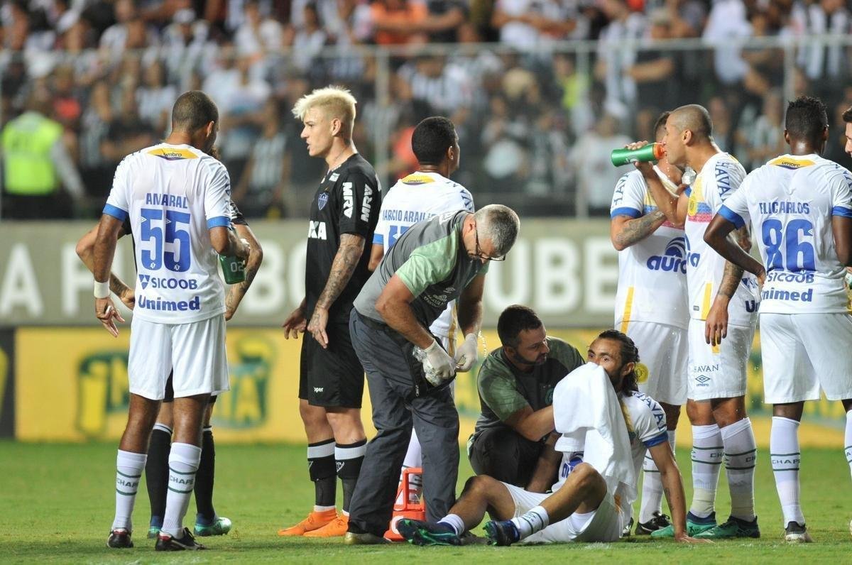 Imagens do empate sem gols entre Atltico e Chapecoense, no Independncia