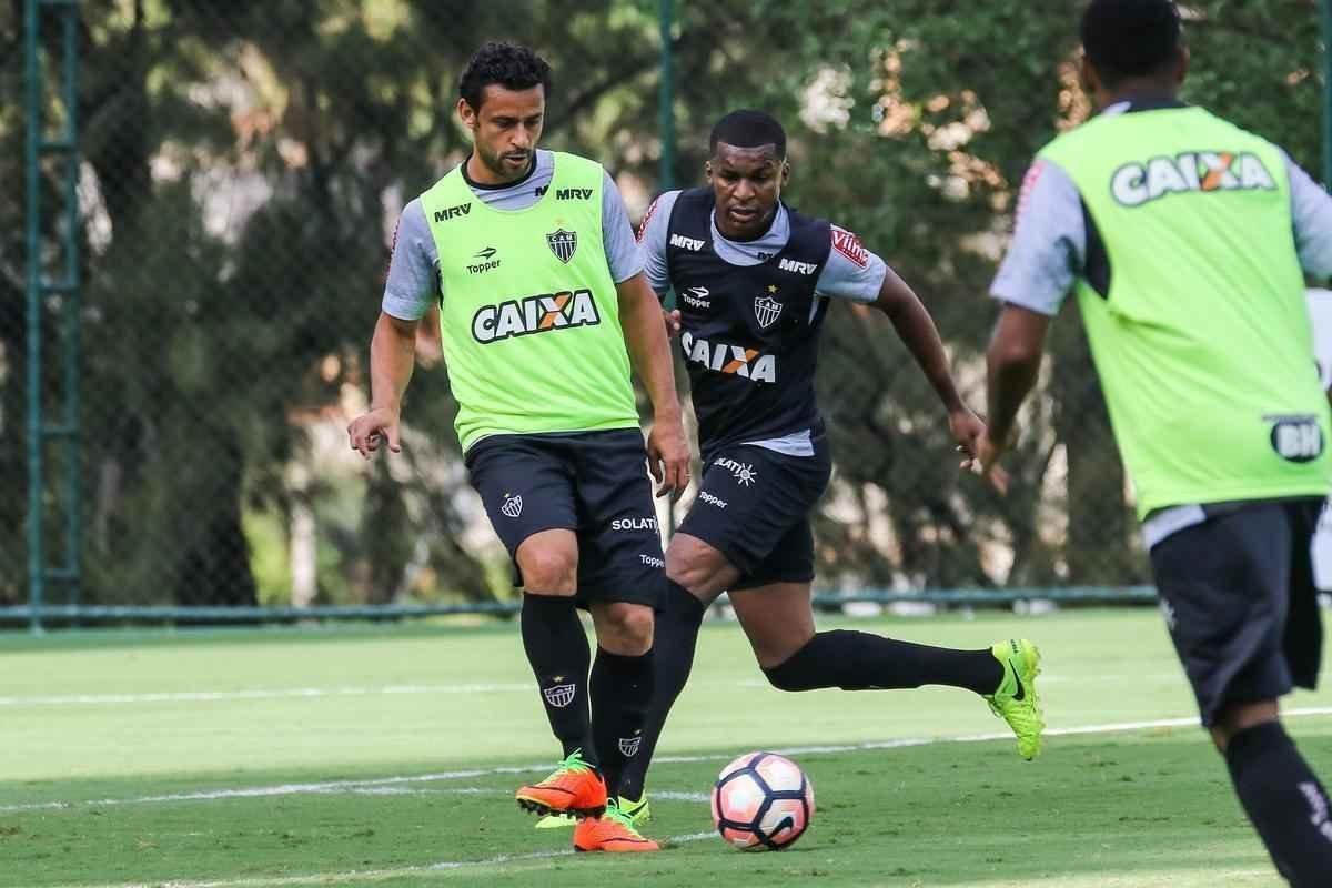 Elenco do Atltico se prepara para encarar o Sport Boys, pela fase de grupos da Copa Libertadores