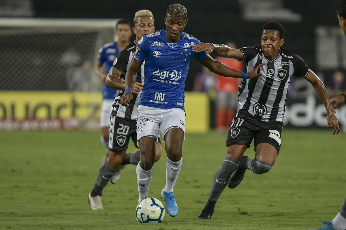 Fotos de Botafogo x Cruzeiro, no estdio Nilton Santos, pela 29 rodada do Brasileiro