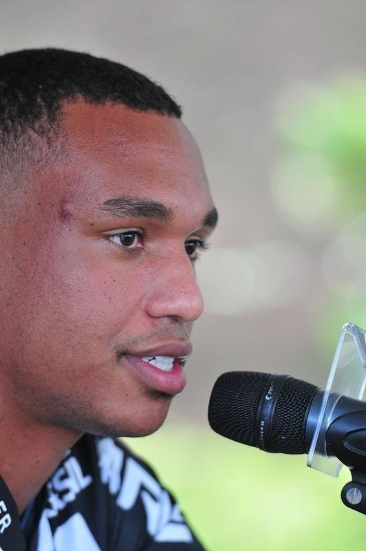 Fotos da apresentao e primeiro treino de Leandrinho no Atltico