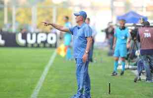 Adilson Batista e Luiz Felipe Scolari se enfrentaram pela quarta vez na histria, como tcnicos, e viram Amrica e Palmeiras empatar por 0 a 0, no Independncia. Veja as reaes dos dois comandantes