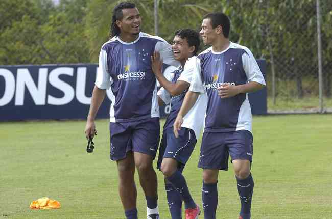Forward Dudu was in the basic categories of Cruzeiro from 2005 until