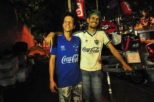 tila e Wanderlcio, que vivem em situao de rua