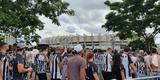 Chegada da torcida do Atltico ao Mineiro para a final da Copa do Brasil, contra o Athletico-PR