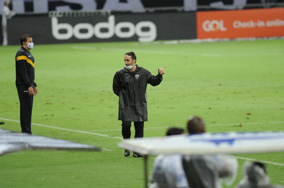 Foto do jogo entre Atltico e Athletico-PR, no Mineiro, em Belo Horizonte, remarcado e vlido pela sexta rodada do Campeonato Brasileiro (18/11/2020)